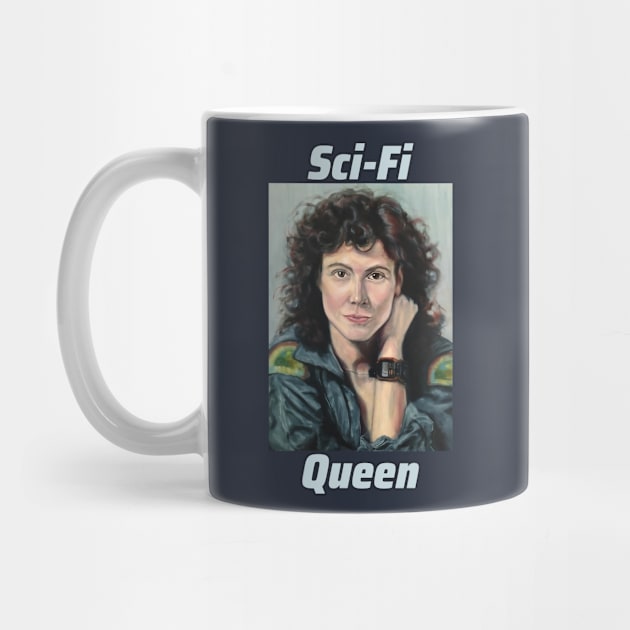 Sci-Fi Queen by SPACE ART & NATURE SHIRTS 